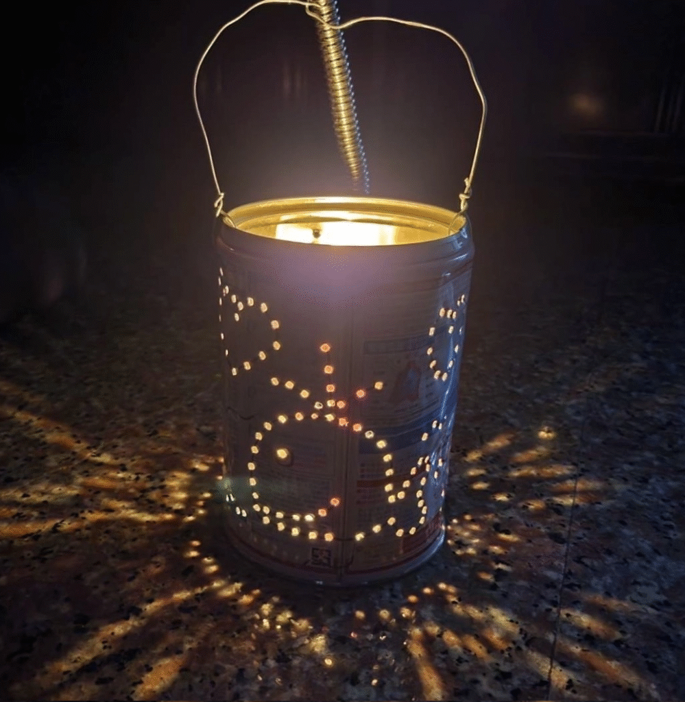 DIY Can Lantern