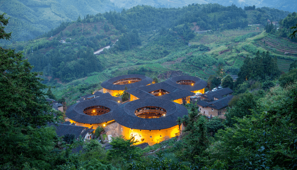 Hakka Tulou Night View