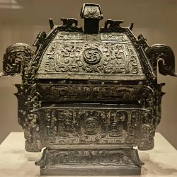 China third dynasty zhou Bronze Artifact